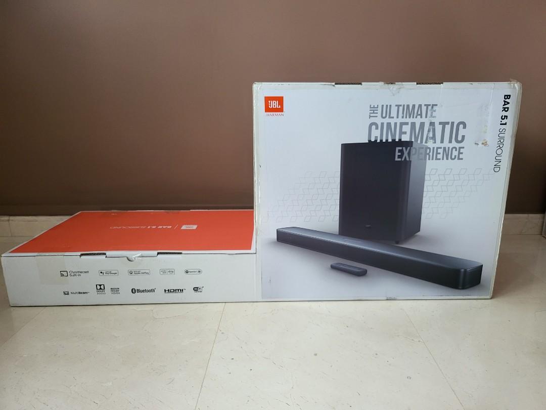 JBL Bar 5.1 Surround 5.1 channel soundbar with MultiBeam™ Sound