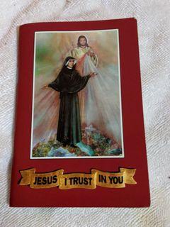 Jesus I trust in you - Catholic Christian Religious Prayer Book pamplet booklet bible guide - god jesus christ  mary heaven salvation peace gift present read readable