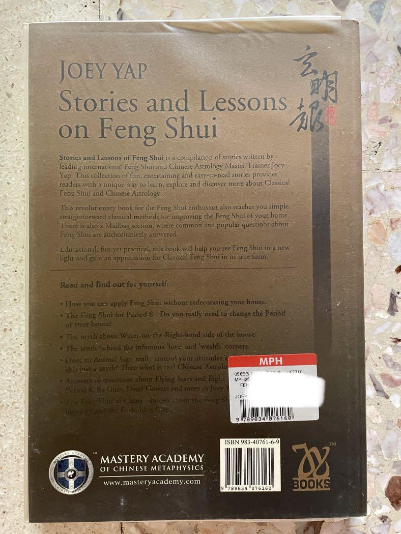 Joey Yap Stories and Lessons on Fengshui, Hobbies & Toys, Books