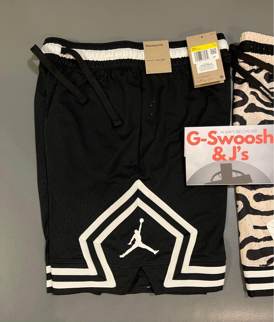Jordan diamond best sale shorts black