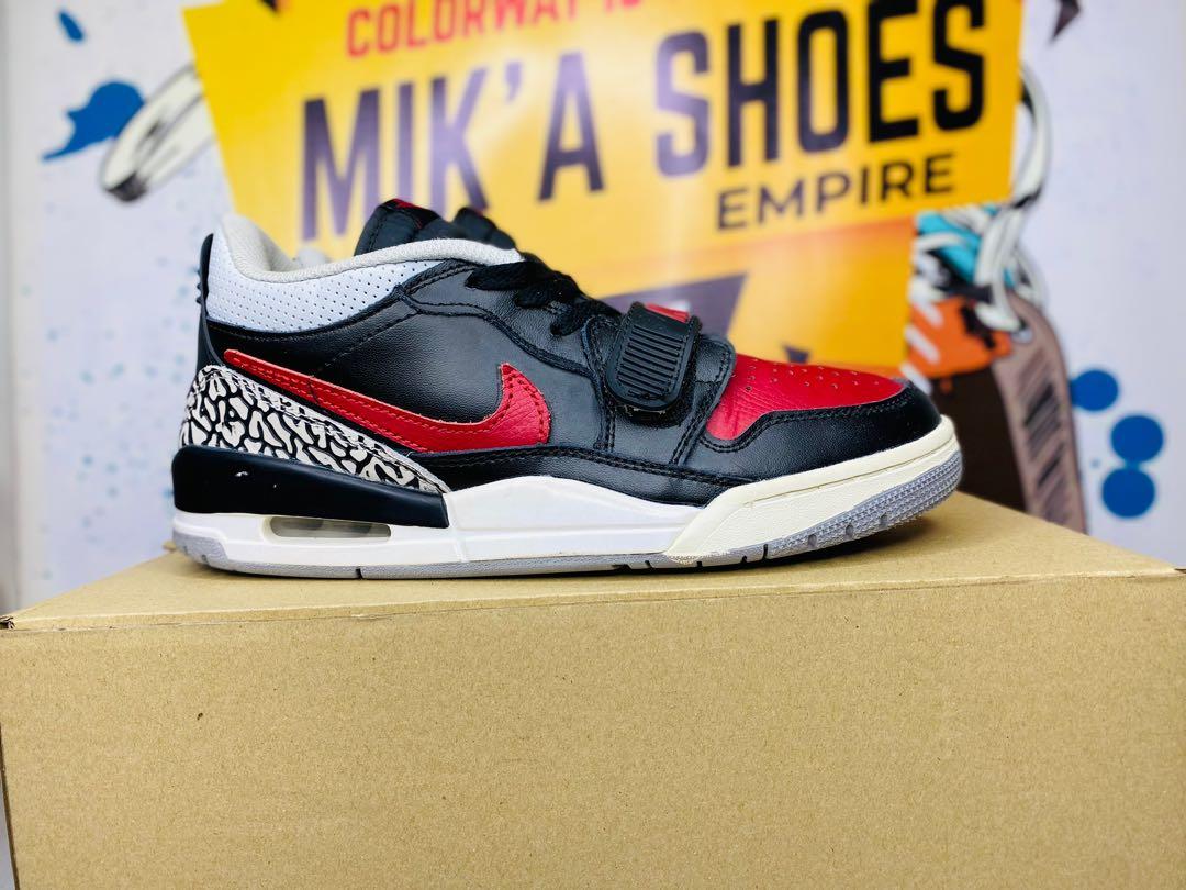 JORDAN LEGACY 312 LOW BRED CEMENT Men s Fashion Footwear