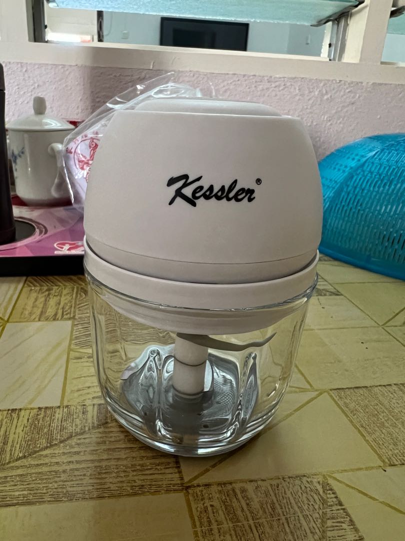 Kessler One Touch Cordless Mini Blender/Food Processor, TV & Home