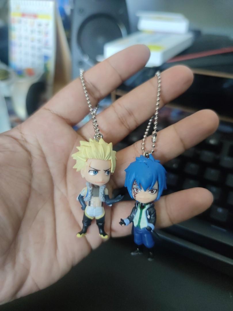 Keychain Fairy Tail Jellal and Sting Hobbies Toys Toys
