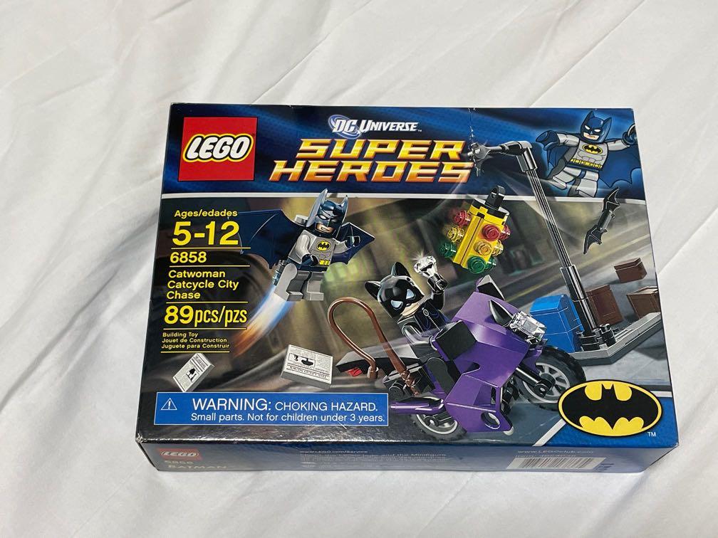 Lego 6858 Catwoman Catcycle City Chase Hobbies Toys Toys