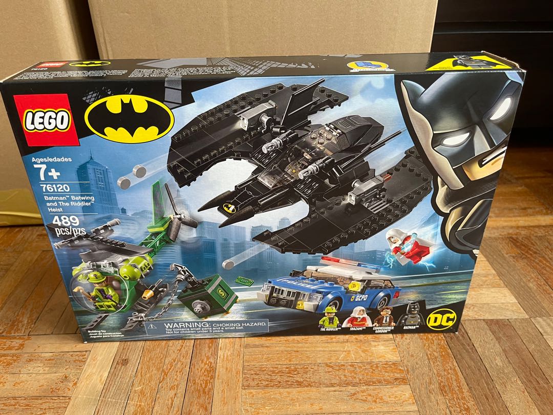 Lego 76120 Batman Batwing and the riddler heist, Hobbies & Toys, Toys &  Games on Carousell