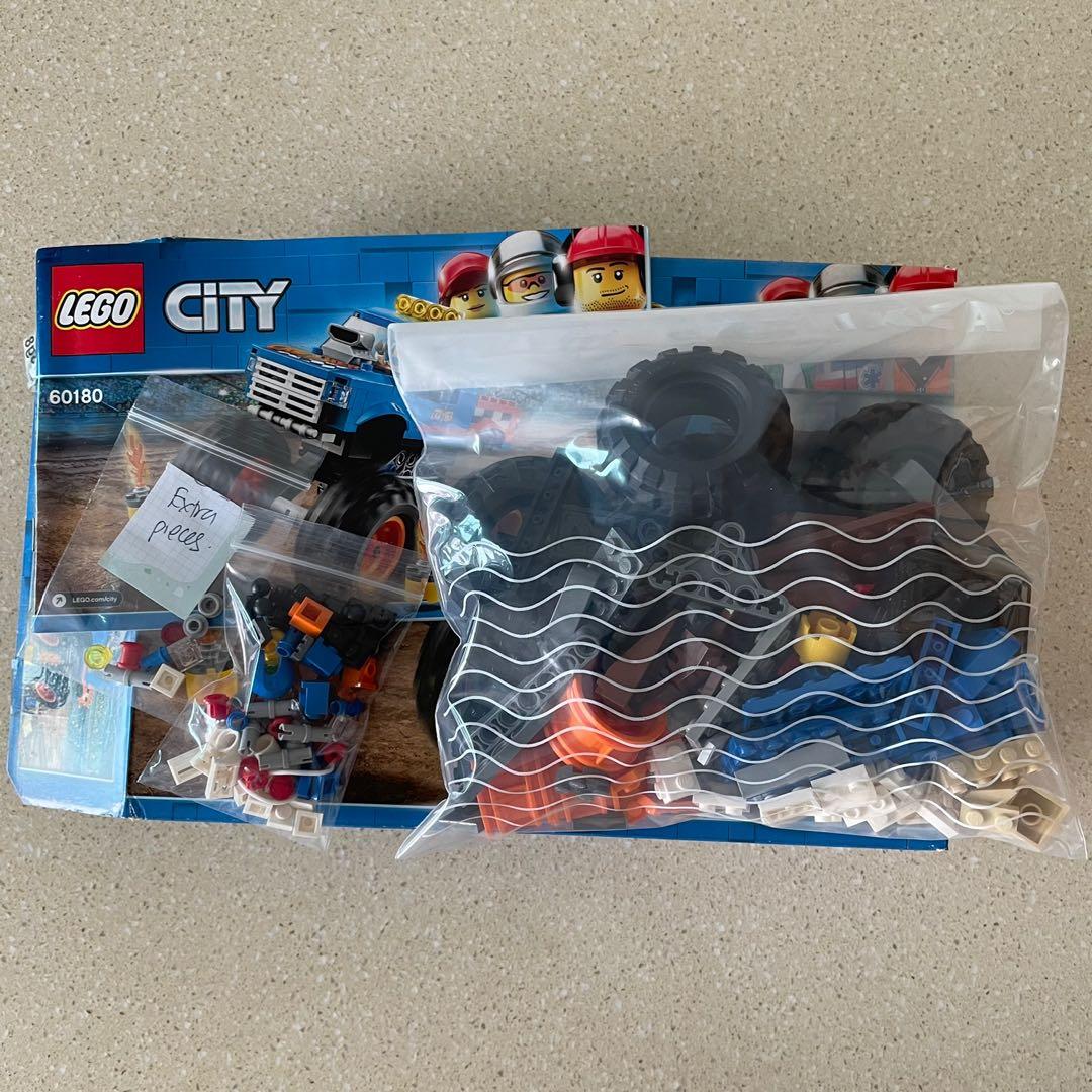 LEGO City 60180 Monster Truck, Hobbies & Toys, Toys & Games on Carousell