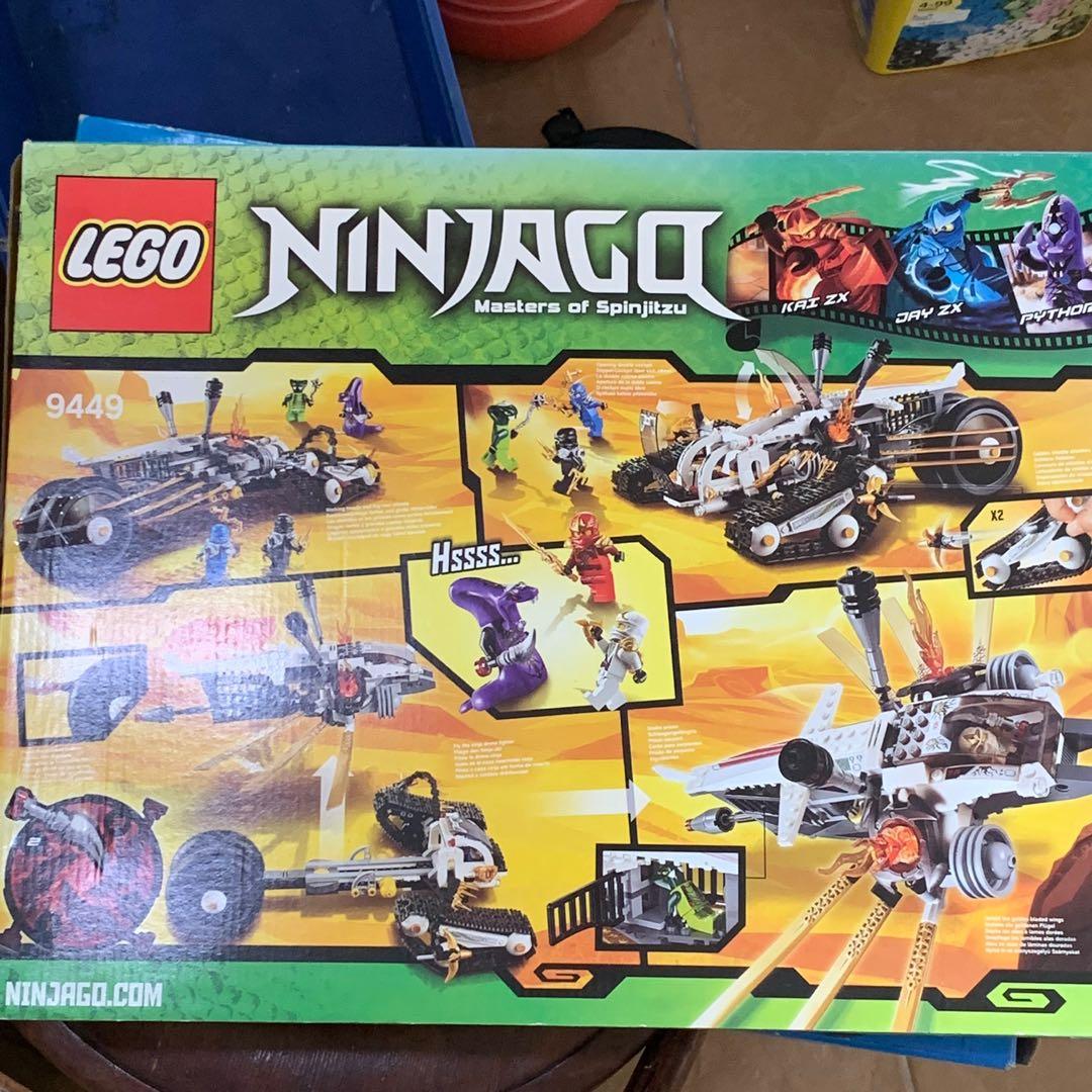 Discontinued Set Lego Ninjago 9449 Ultra Sonic Raider, Hobbies & Toys, Toys & Games on Carousell