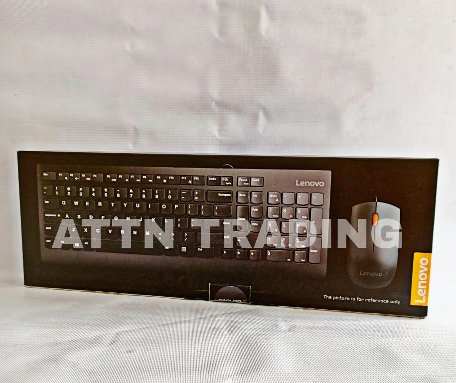 Lenovo 300 USB Combo Keyboard & Mouse, Computers & Tech, Parts ...