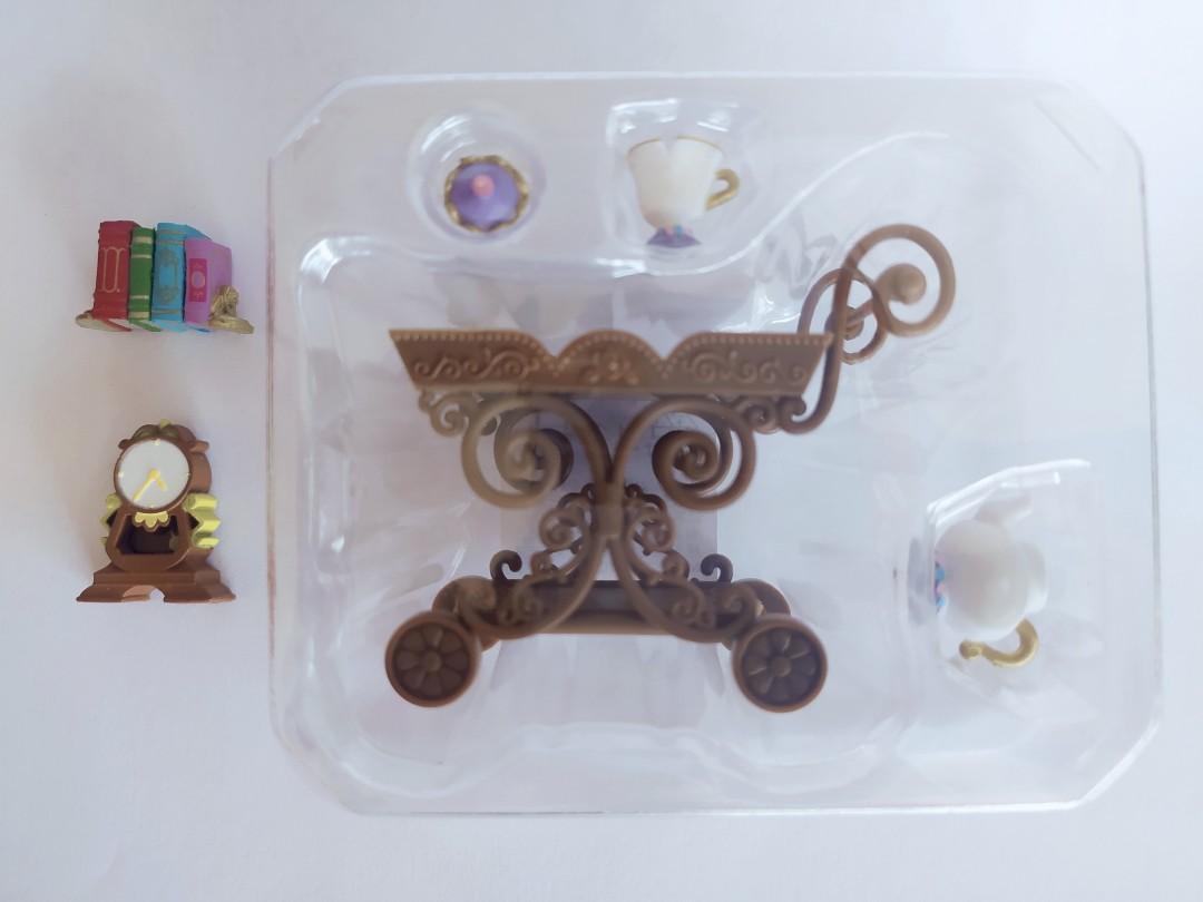 Disney Limited Hachette Dollhouse Mrs. Potts Chip and Cogsworth