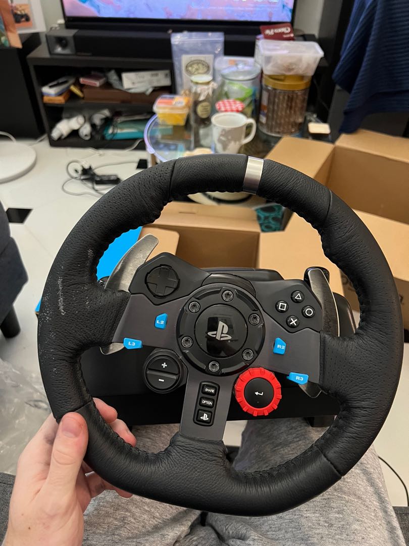 Logitech G29 with shifter and brake performance kit, Video Gaming