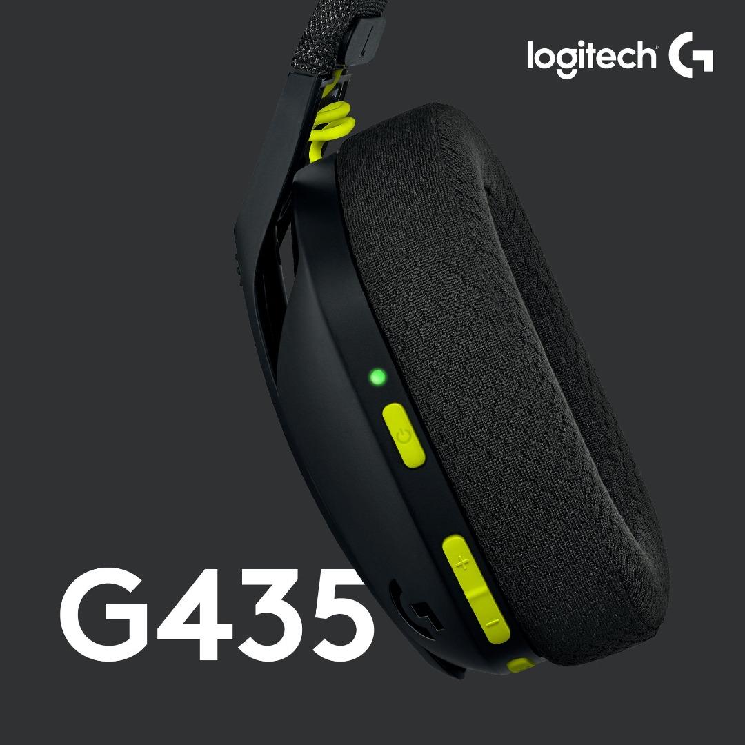 [ New with Seal ] Logitech G435 LIGHTSPEED Wireless & Bluetooth Gaming ...