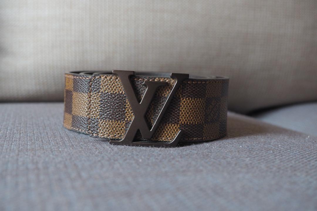 Louis Vuitton LV monogram belt 85/34, Luxury, Accessories on Carousell
