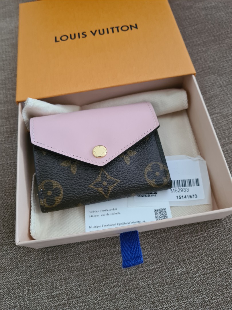 Buy Louis Vuitton Monogram Canvas Zoe Mini Wallets Rose Ballerine Article:  M62933 at