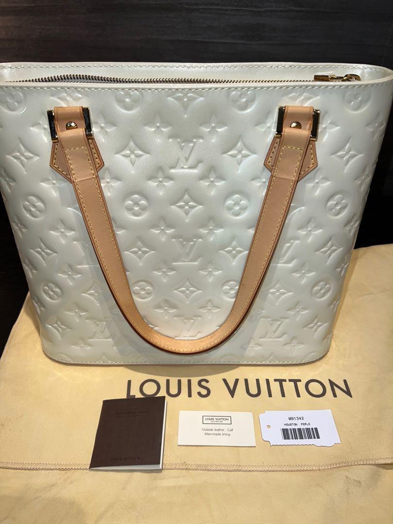 Louis Vuitton Perle Monogram Vernis Houston Bag Louis Vuitton