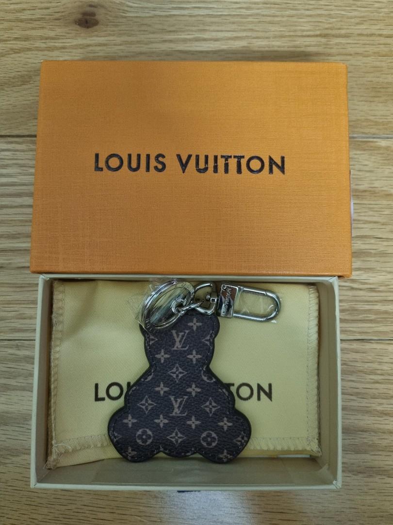 Louis Vuitton bear key charm Porto Cle LV Teddy Bear with Box 13cm