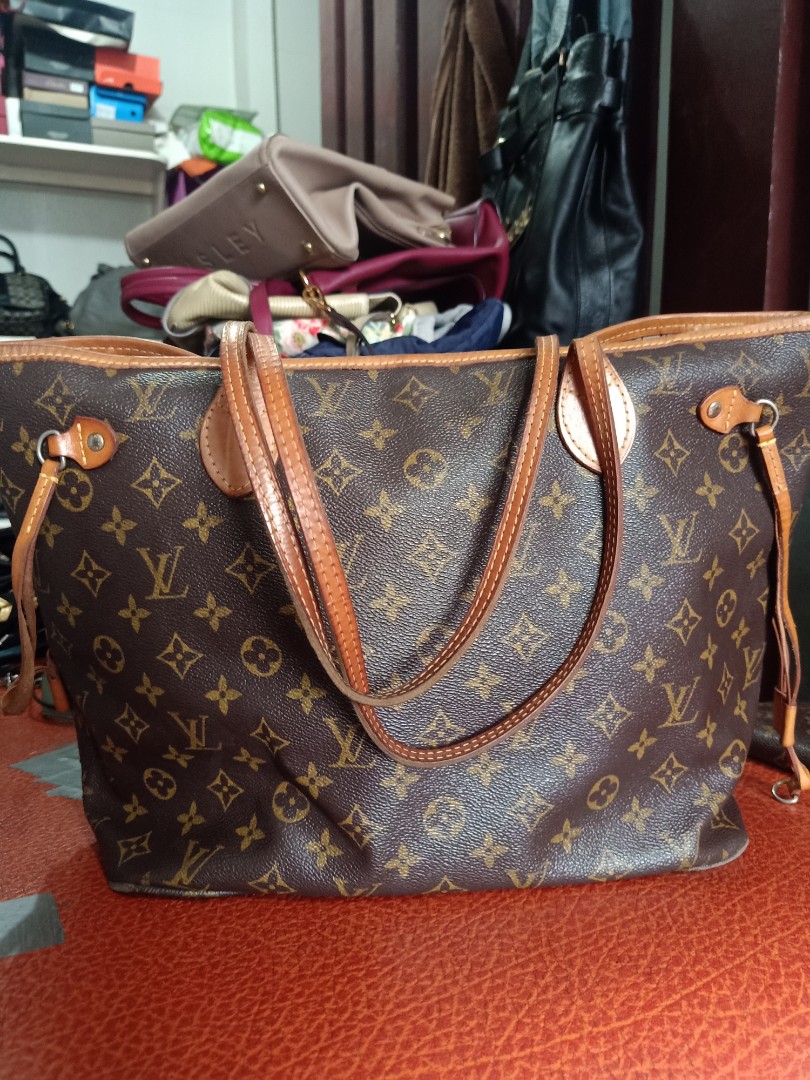 Lv neverfull, Luxury, Bags & Wallets on Carousell