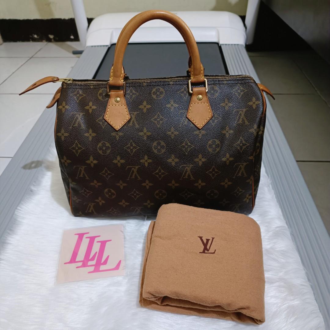 LV Speedy Monogram 30, Luxury, Bags & Wallets on Carousell