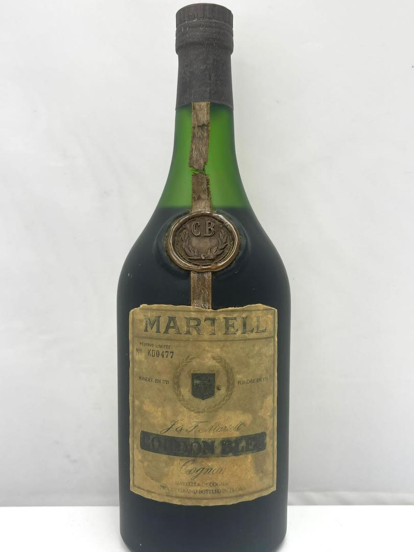 Martell Cognac Cordon Bleu 700ml 舊裝沙樽馬爹利藍帶王干邑. 1970s 