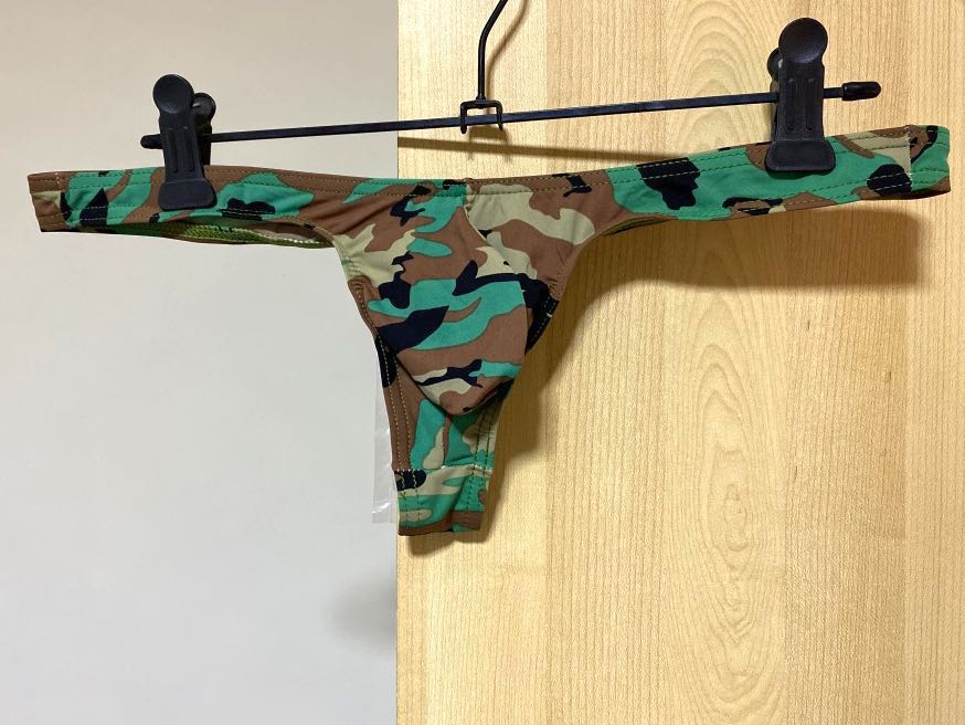 Men's camouflage cheap thong underwear