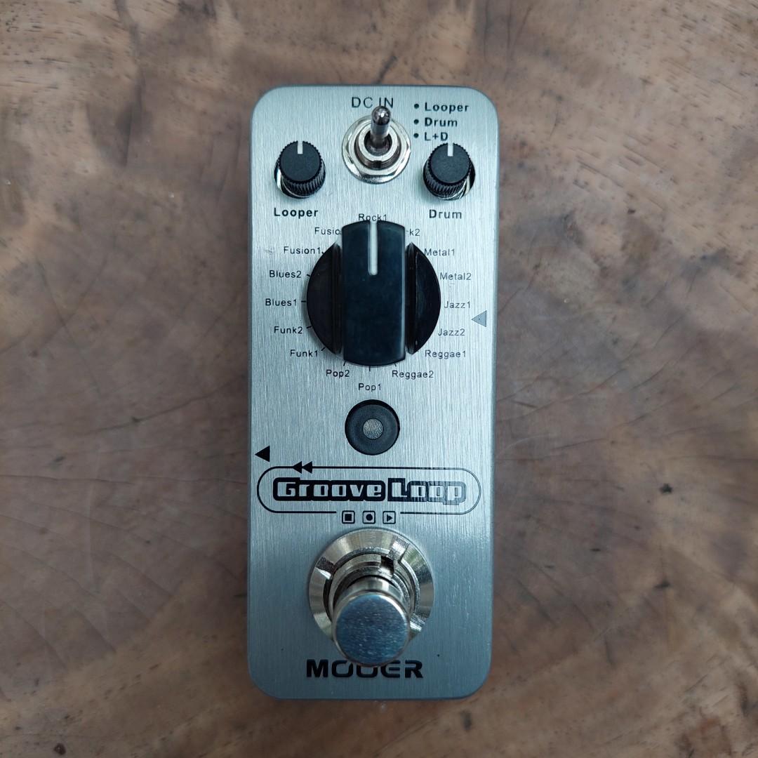 MOOER Groove Loop Drum Machine & Looper Pedal, Hobbies & Toys, Music & Media, Musical