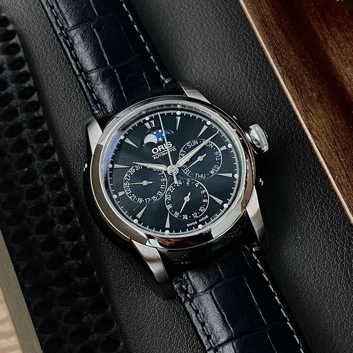 Oris artelier on sale moonphase