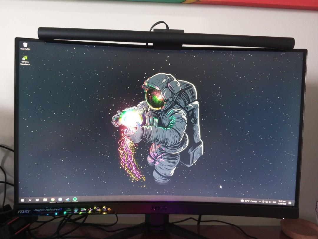 MSI Optix MAG241C 24 inch 144hz Monitor, Computers & Tech, Parts ...