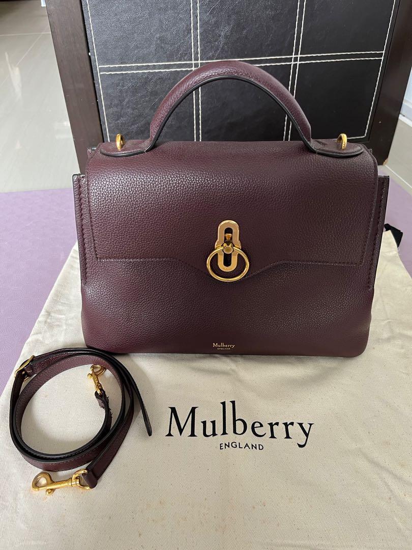 Mulberry - Amberley Clutch, Oxblood | Shop at the Monastery