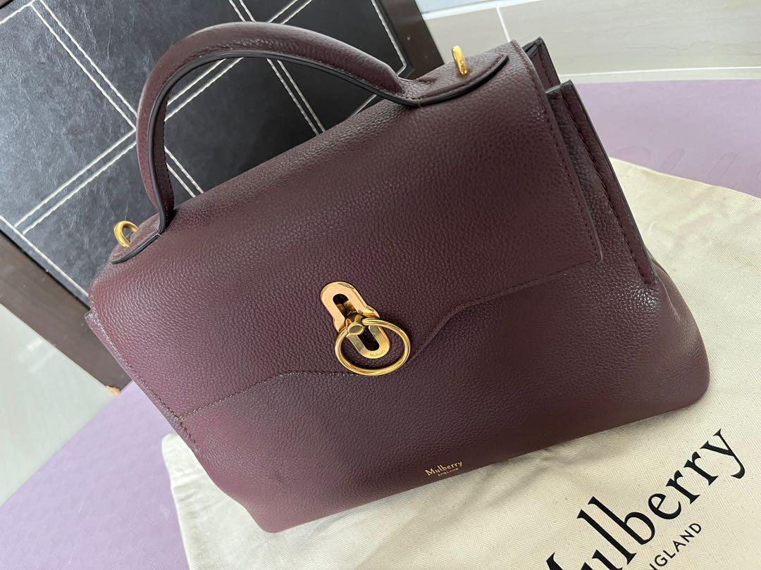 Mulberry Small Seaton Tote Oxblood