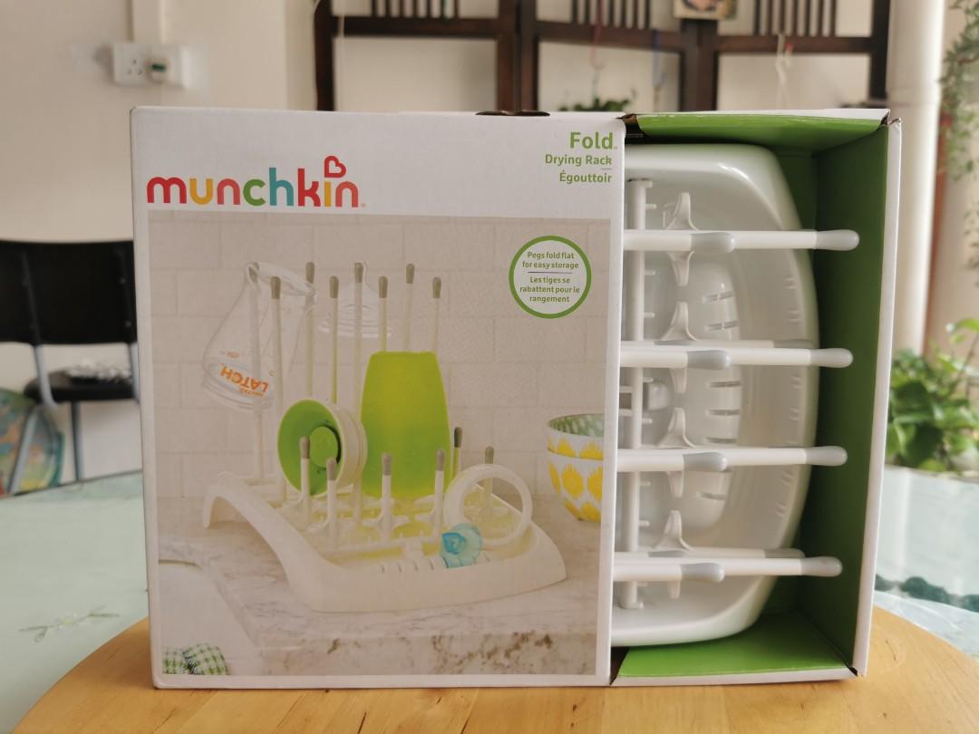 Munchkin Fold Bottle Drying Rack, Babies & Kids, Nursing & Feeding