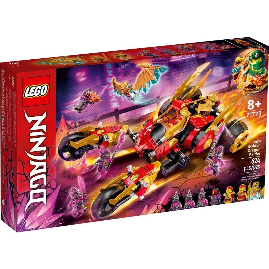 New Sealed LEGO Ninjago 71773: Kai's Golden Dragon Raider