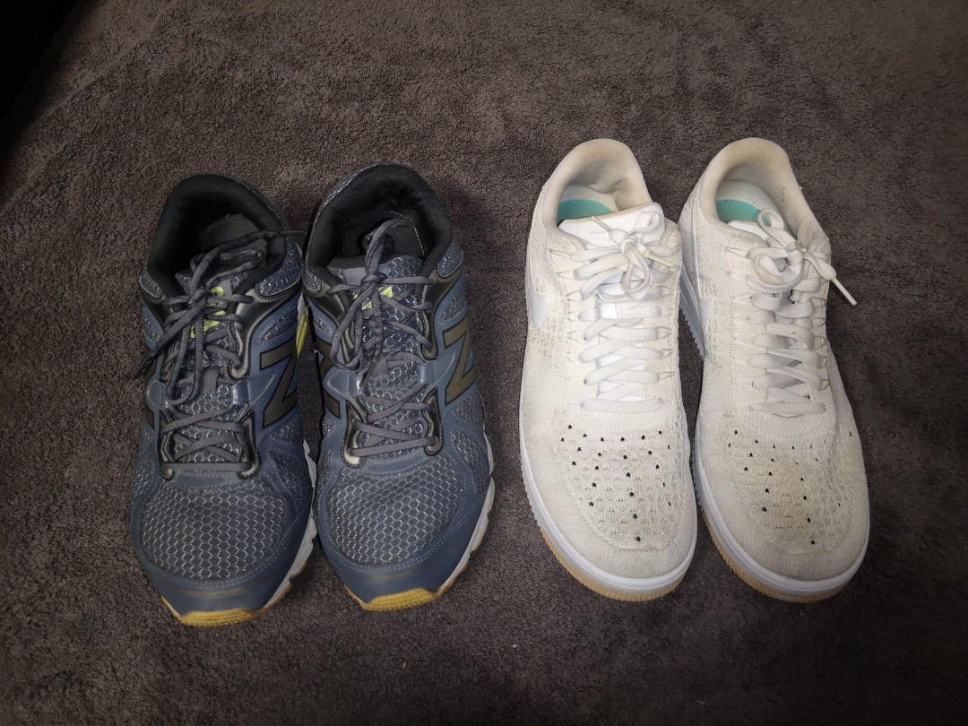 Nike & New Balance Shoes for $50 both, Men's Fashion, Footwear ...