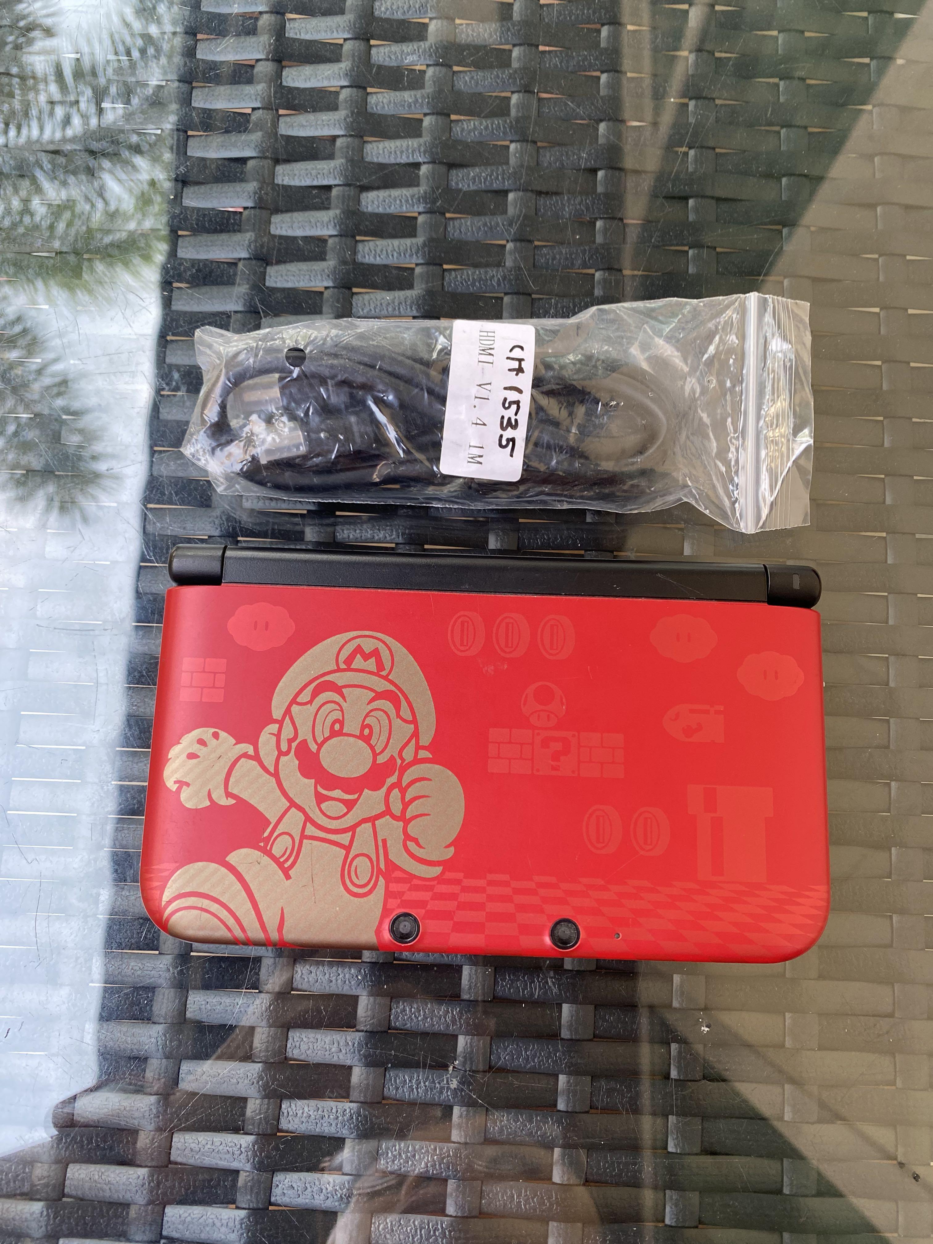 Nintendo 3DS XL Mario Edition, Video Gaming, Video Game Consoles