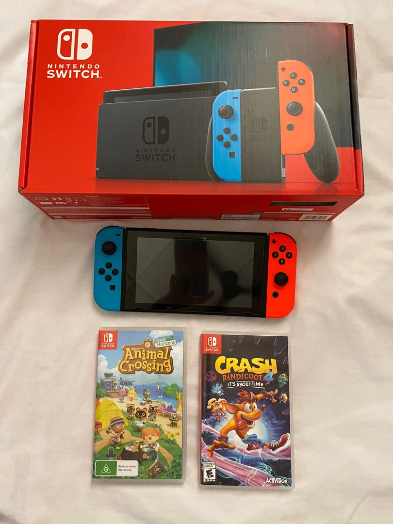 Nintendo Switch V2 full set with box