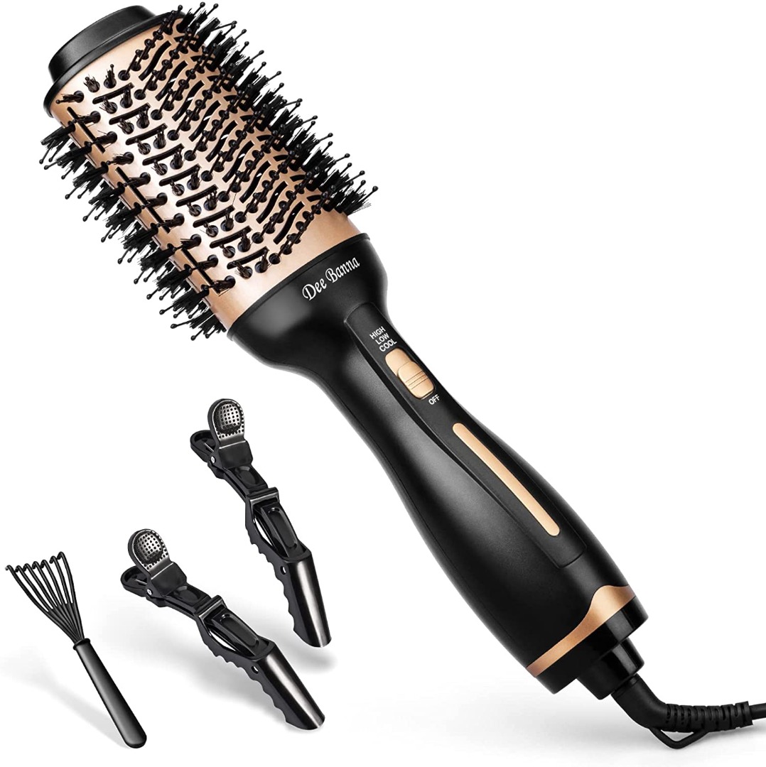 (No accessories) Hair Dryer Brush 5 in 1 Multifunctional Hot Air