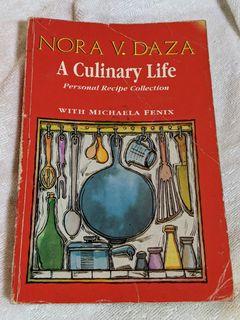 Nora Daza A Culinary life -  Health wellness fitness care diet  book guide fit healthy long live life cooking cook cookbook cure treatment medication gift present readable read healing juice recipe food cuisine snack