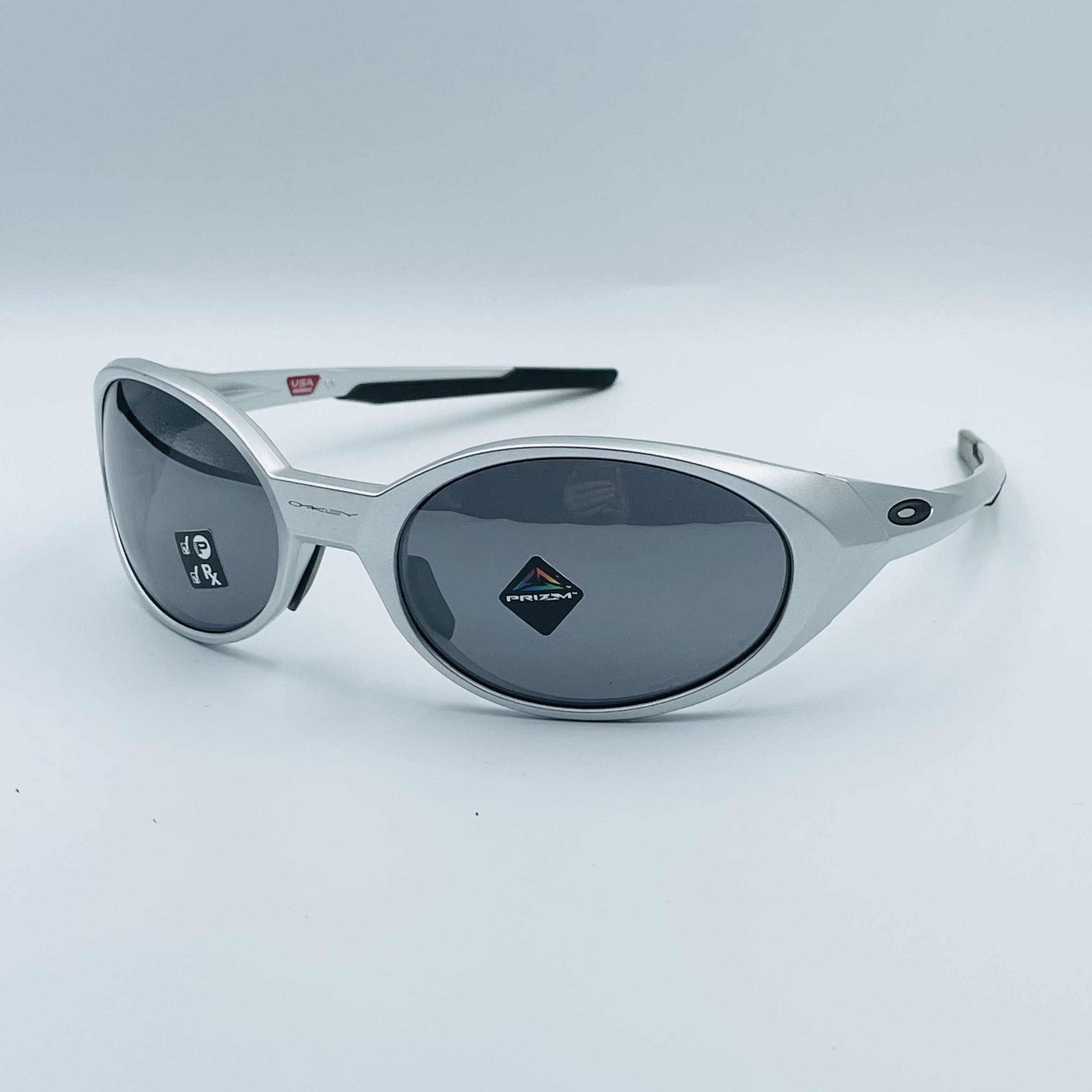 OAKLEY サングラス シルバー eye jacket Oakley OO9438 Eye Jacket™ Redux S (58 - 19) with Black