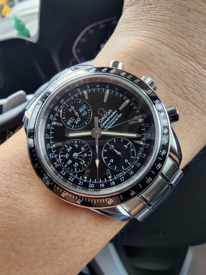 Setting omega 2025 triple date speedmaster
