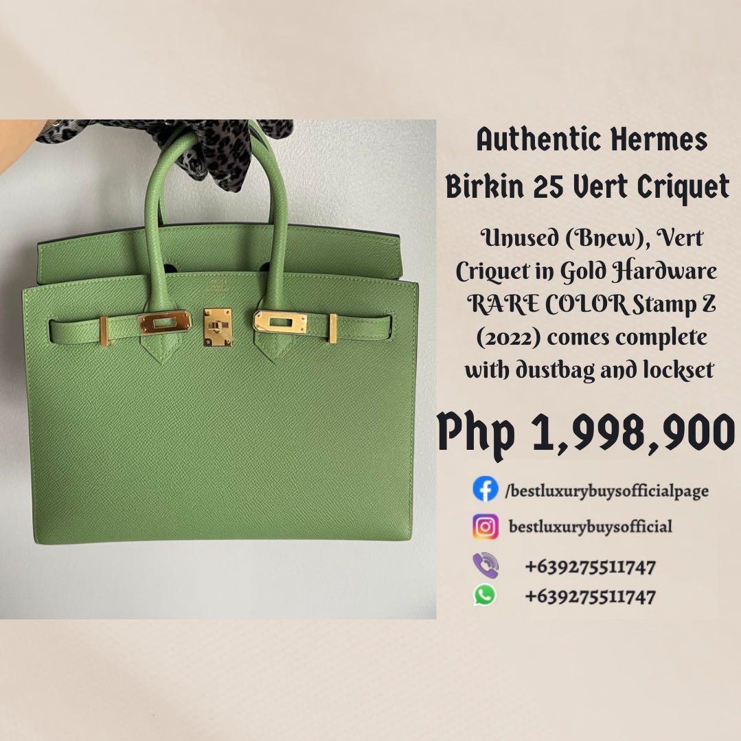 Hermes birkin 25 B25 handbag, Luxury, Bags & Wallets on Carousell