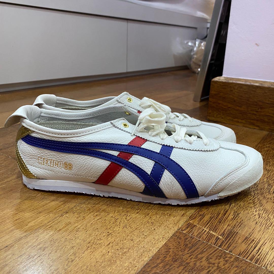 Onitsuka Tiger Mexico 66 Unisex Sneakers White Dark Blue