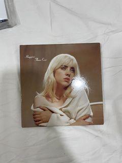 [opened, never played] happier than ever by billie eilish cd photobook