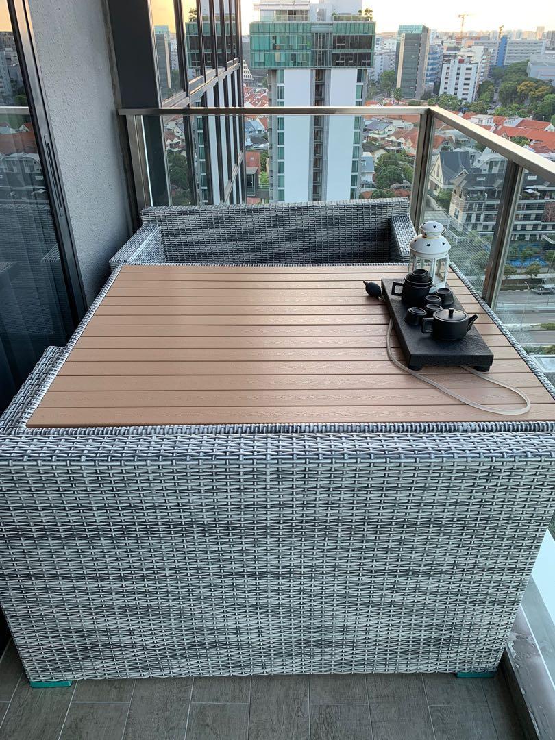 Outdoor balcony, Furniture & Home Living, Furniture, Tables & Sets on