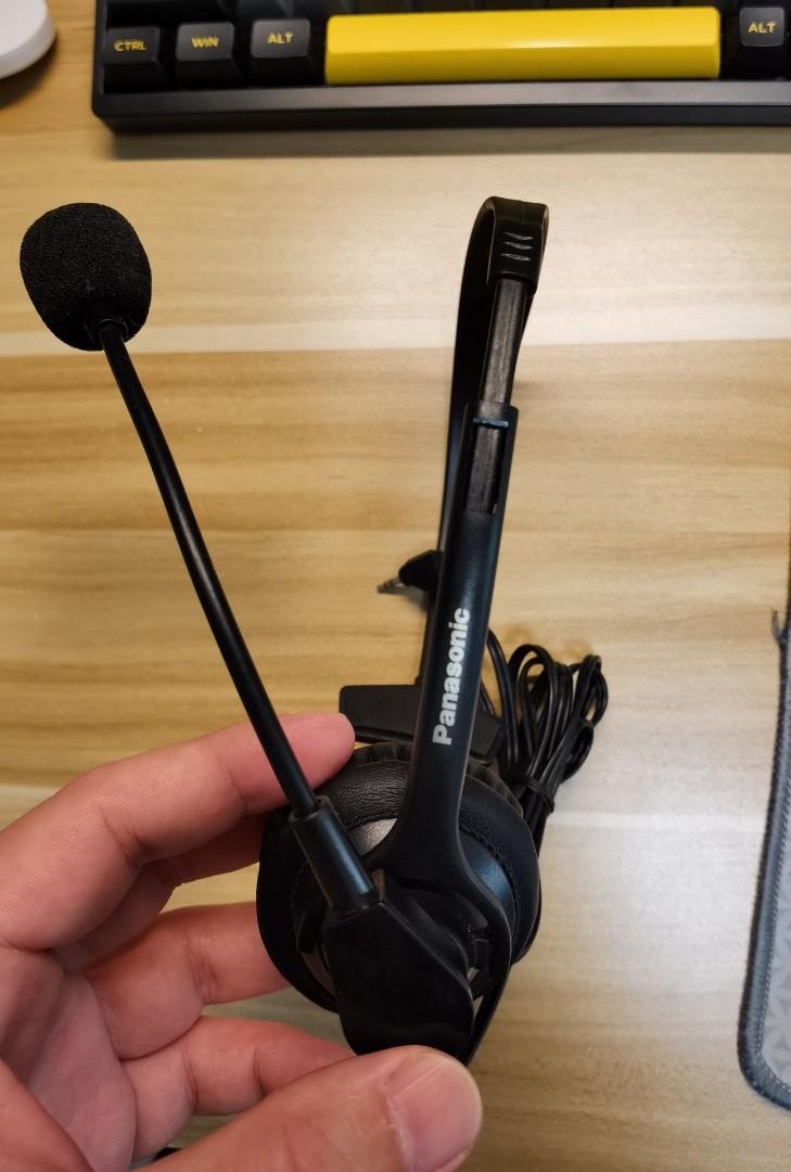Panasonic hands online free headset