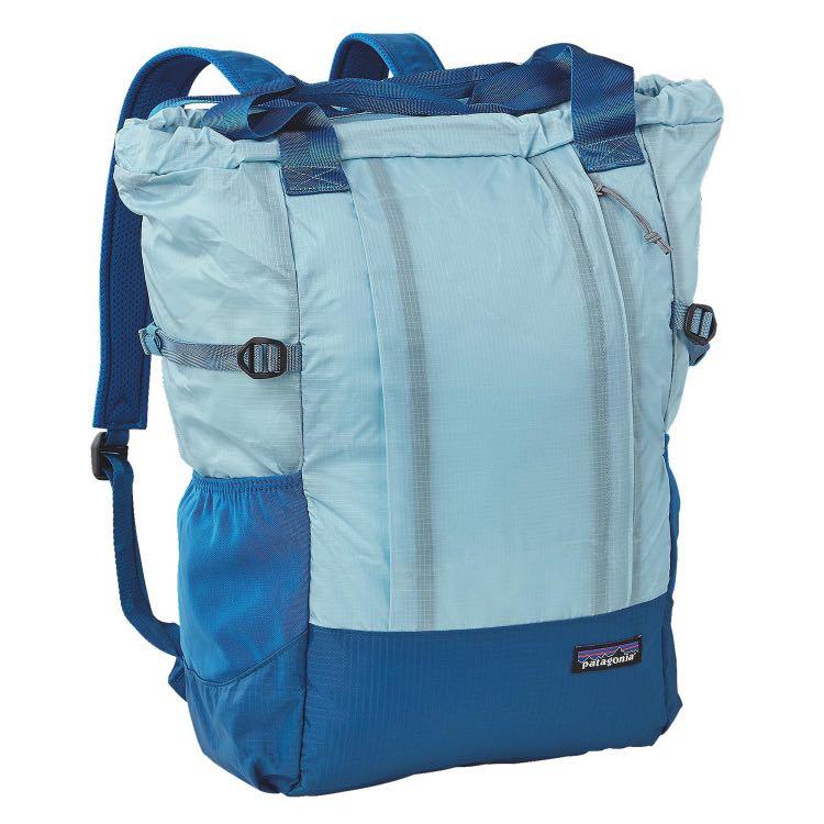Patagonia lightweight travel tote pack 22l top