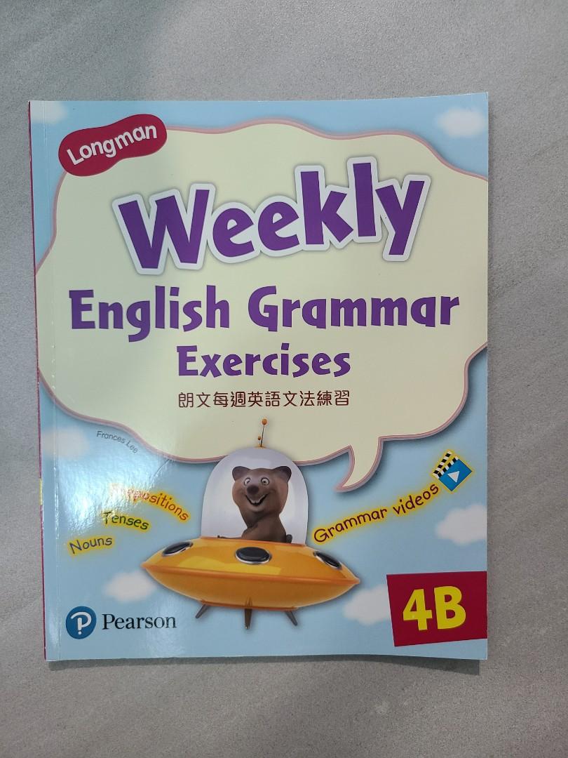 小四pearson Longman Weekly English Grammar 朗文每週英語文法練習練習4b 興趣及遊戲 書本 文具 書本及雜誌 補充練習 Carousell 小四pearson Longman Weekly English Grammar 朗文每週英語文法練習練習4b 興趣及遊戲 書本 文具 書本及雜誌 補充練習 Carousell