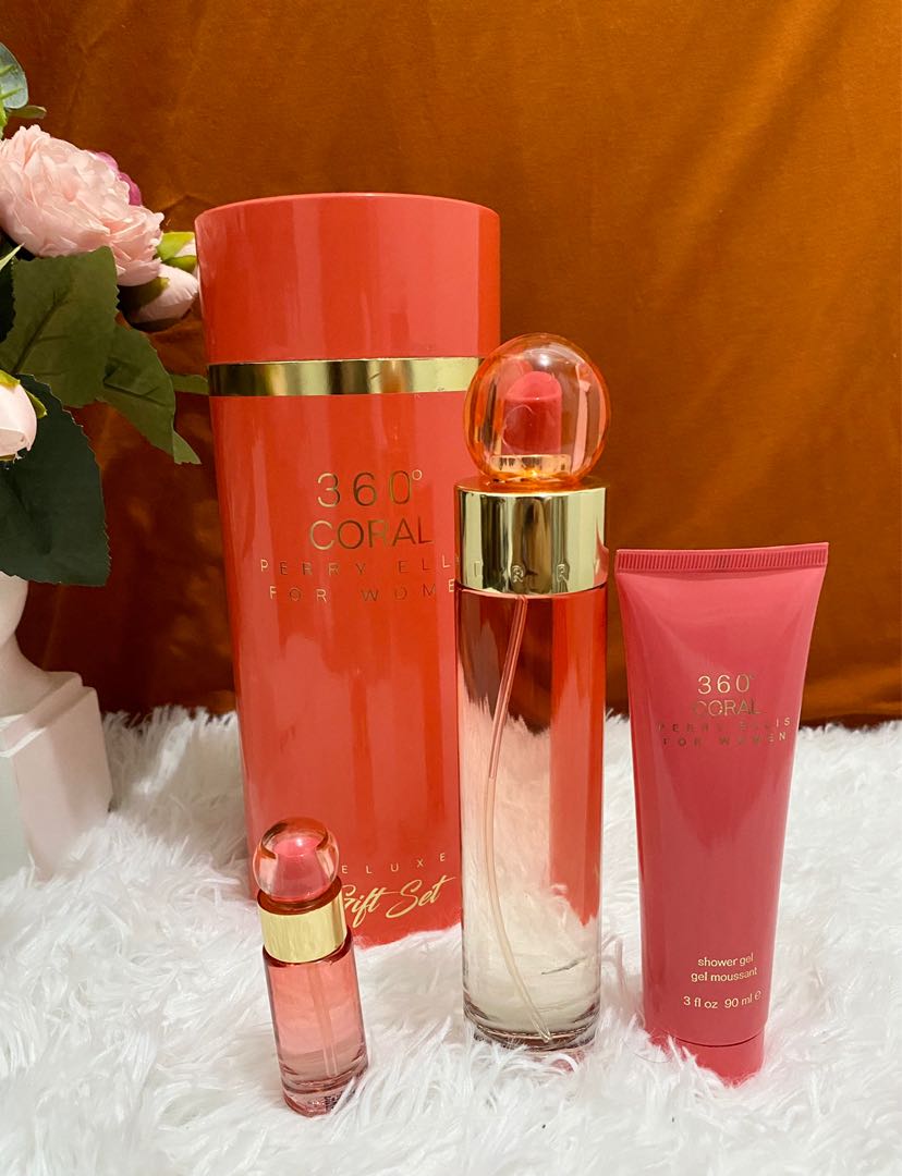 Perry ellis 360 sales coral gift set