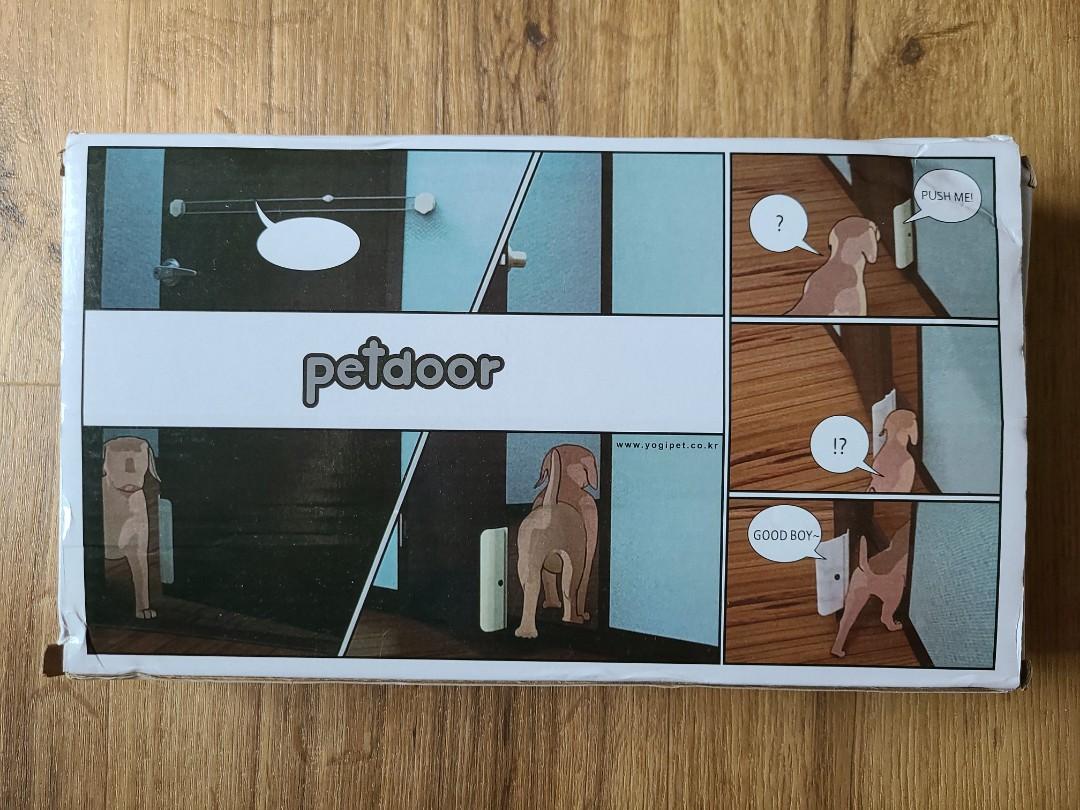 Pet dog cat door opener entry exit open automatic door Pet