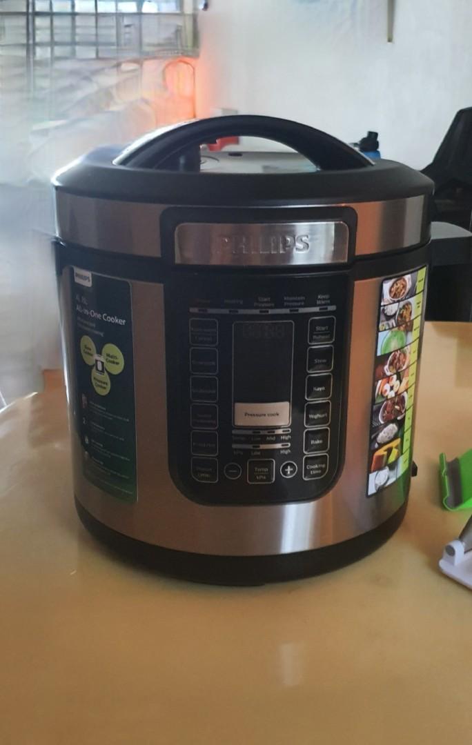Philips Electric Pressure Cooker8L, TV & Home Appliances, Kitchen