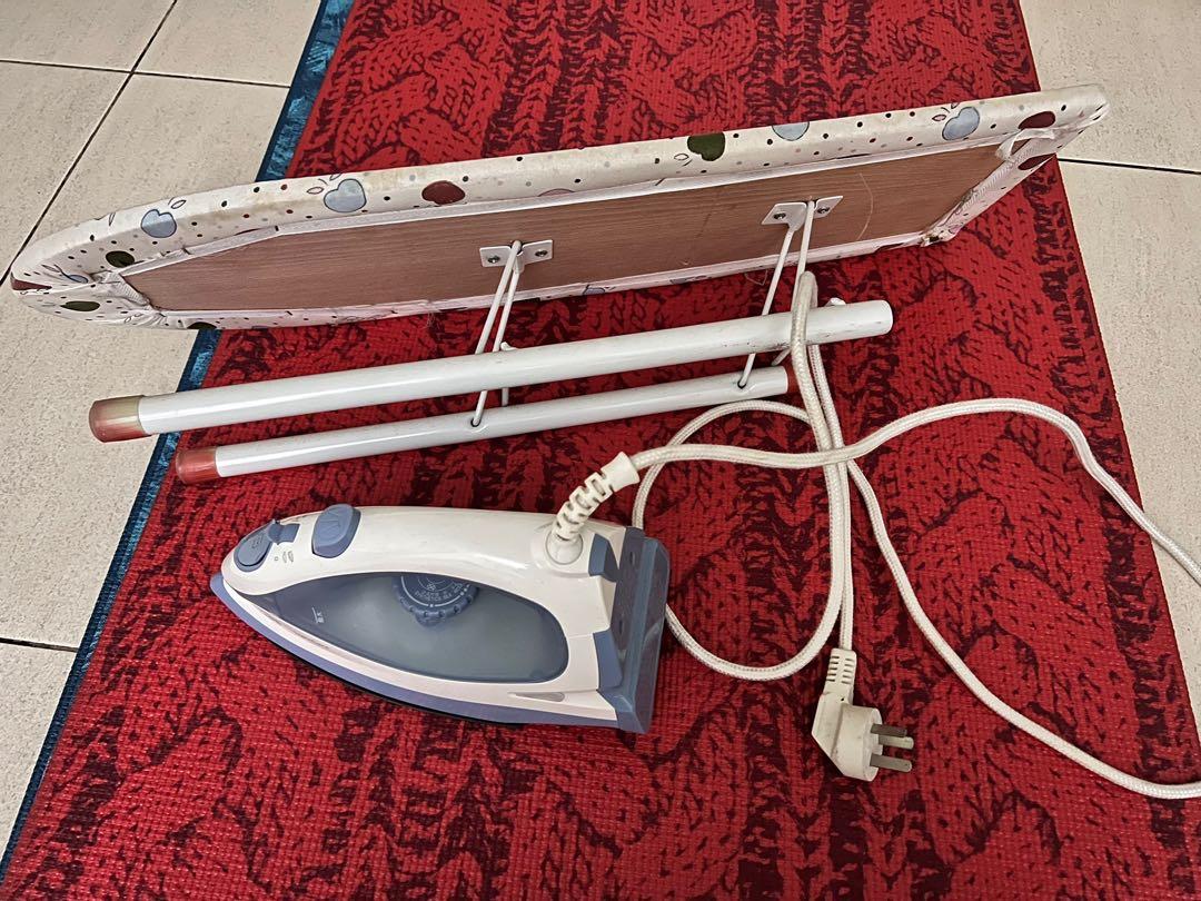 Philips steam iron + board whole set, Furniture & Home Living, Home