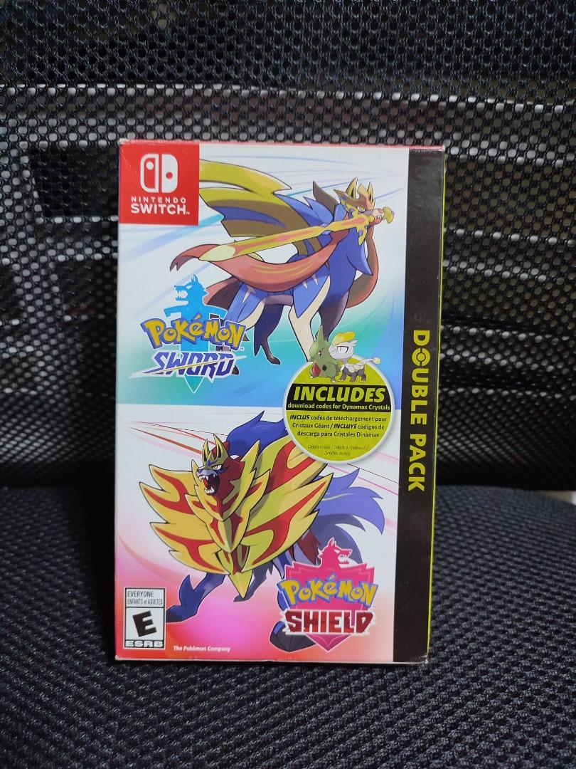 Pokemon sword & shield dual pack (BOX only), Video Gaming, Video Games ...