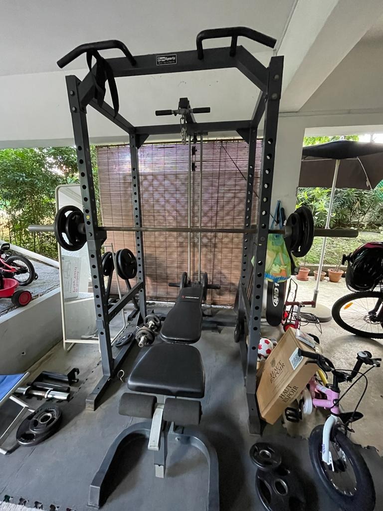 Power Rack / Home Gym setup. Negotiable price!, Sports Equipment